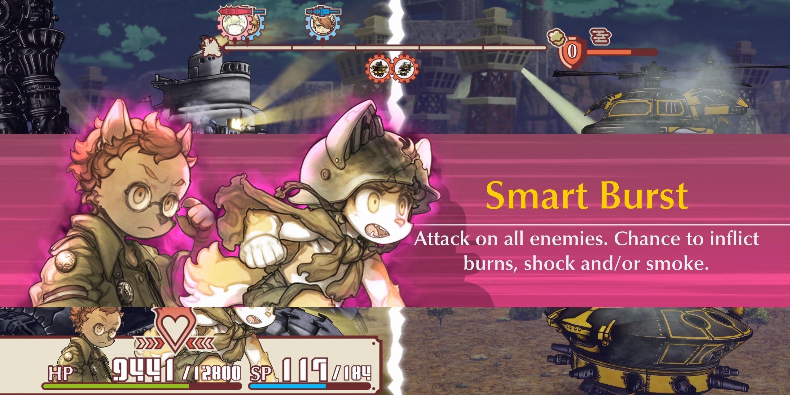 You know what's Smart? Landing multiple status effects