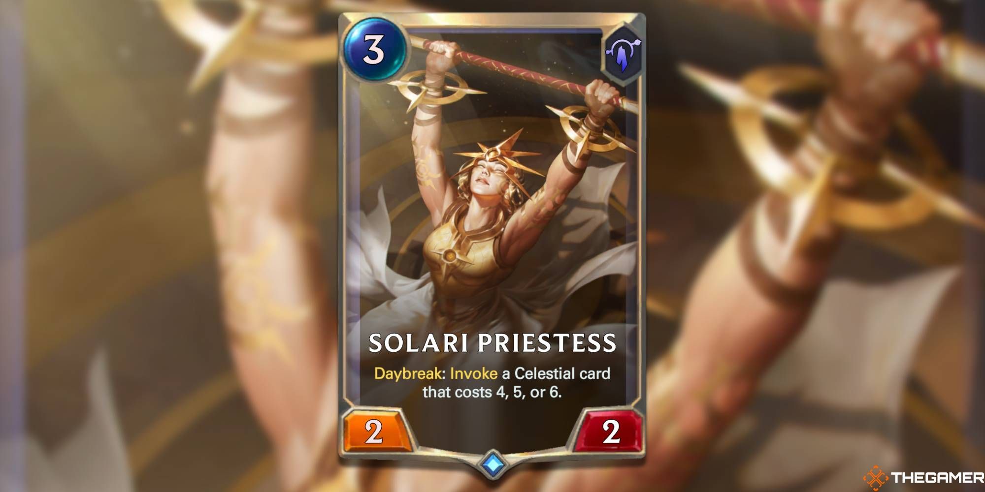 Solari Priestess Runeterra