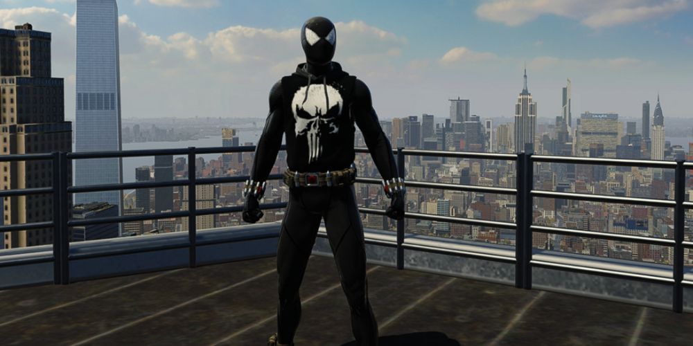 Spider-Man suits mods Punisher Man