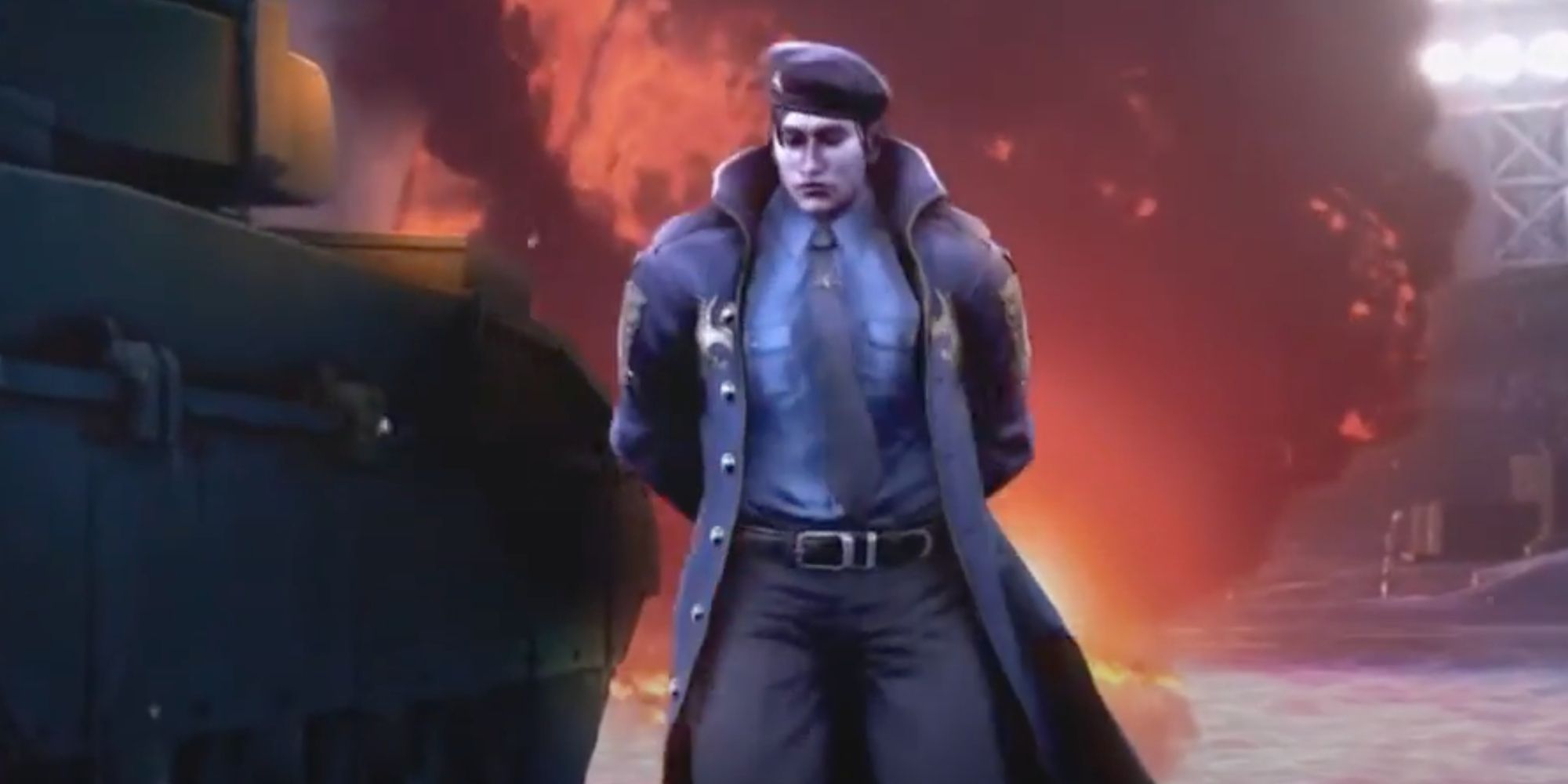 Sergei Dragunov from the Tekken series