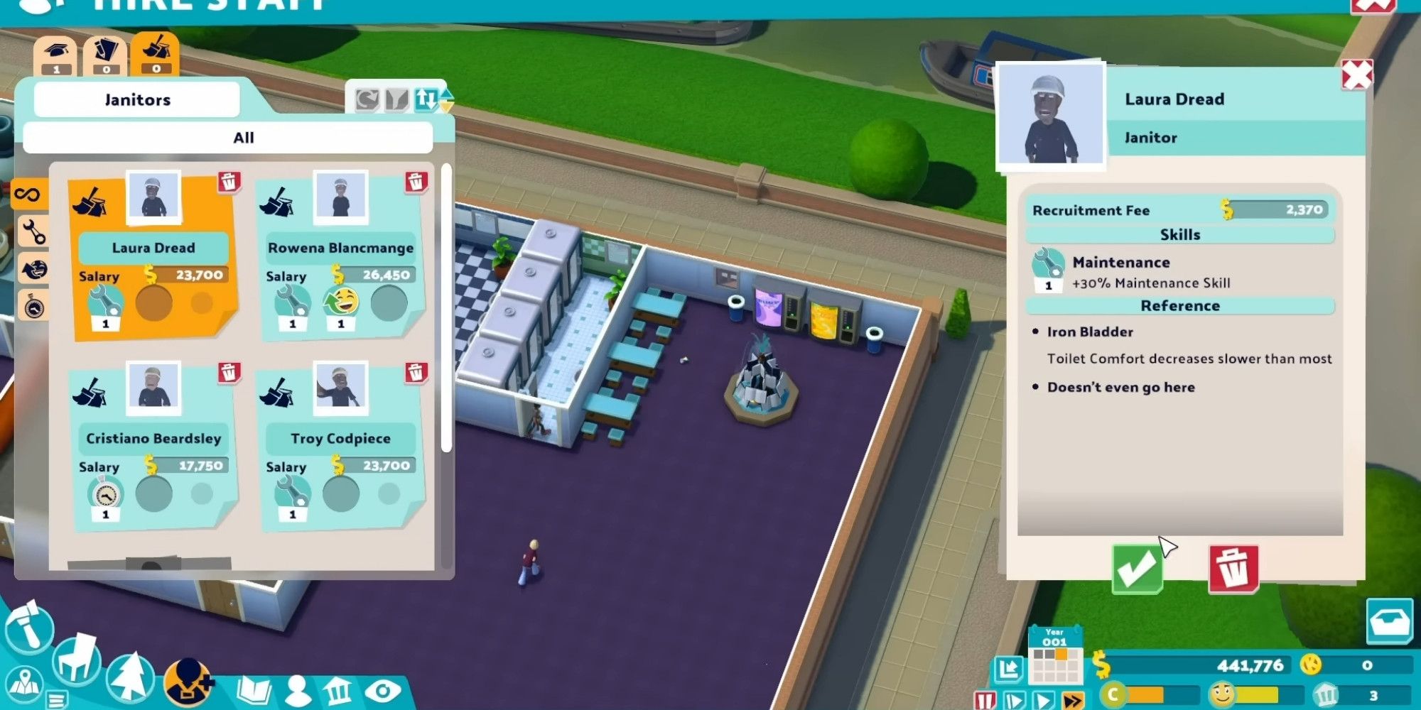 Two Point Campus - Janitor