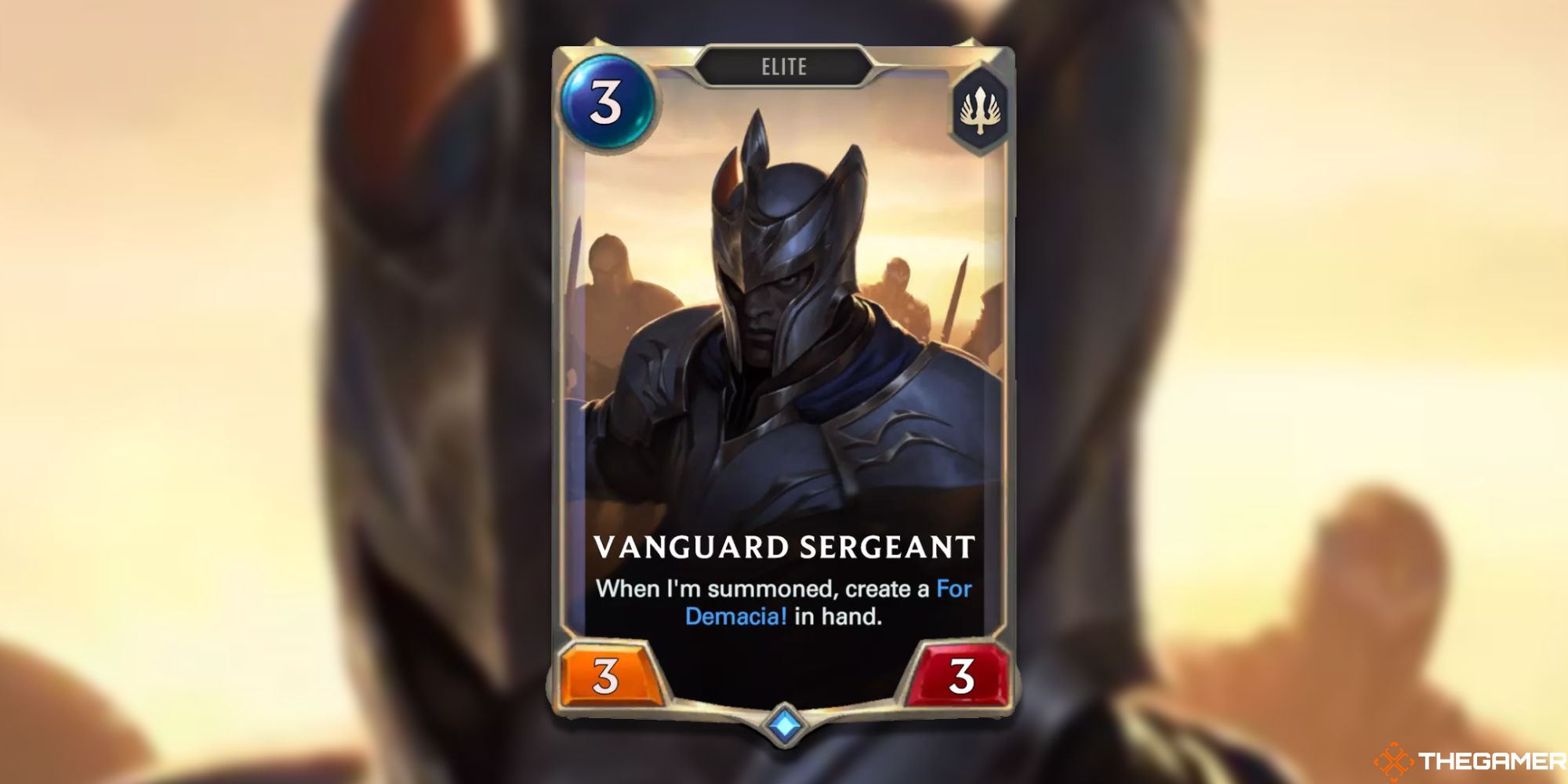 Vanguard Sergeant Legends of Runeterra
