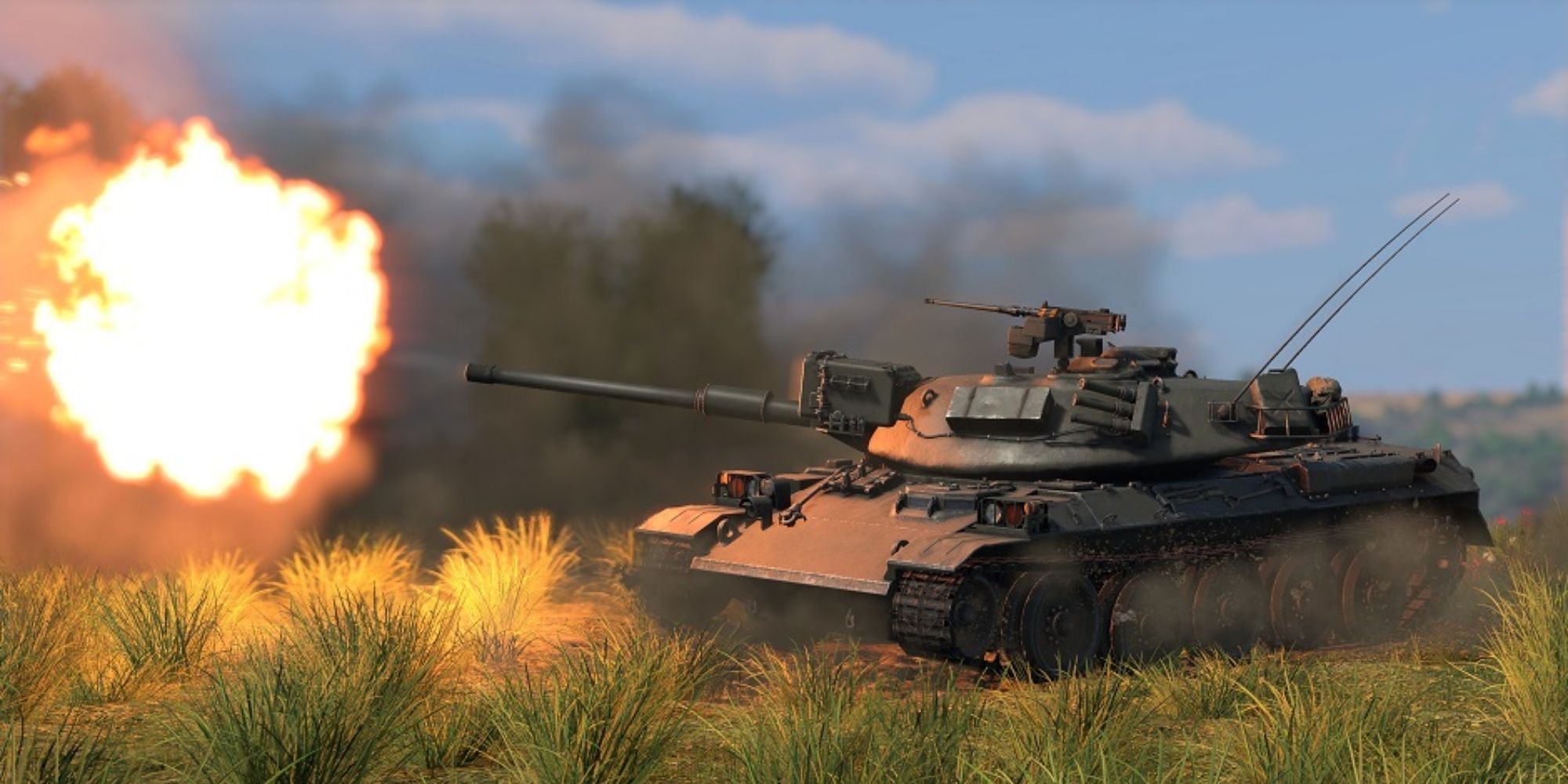 War THunder Tank Firing