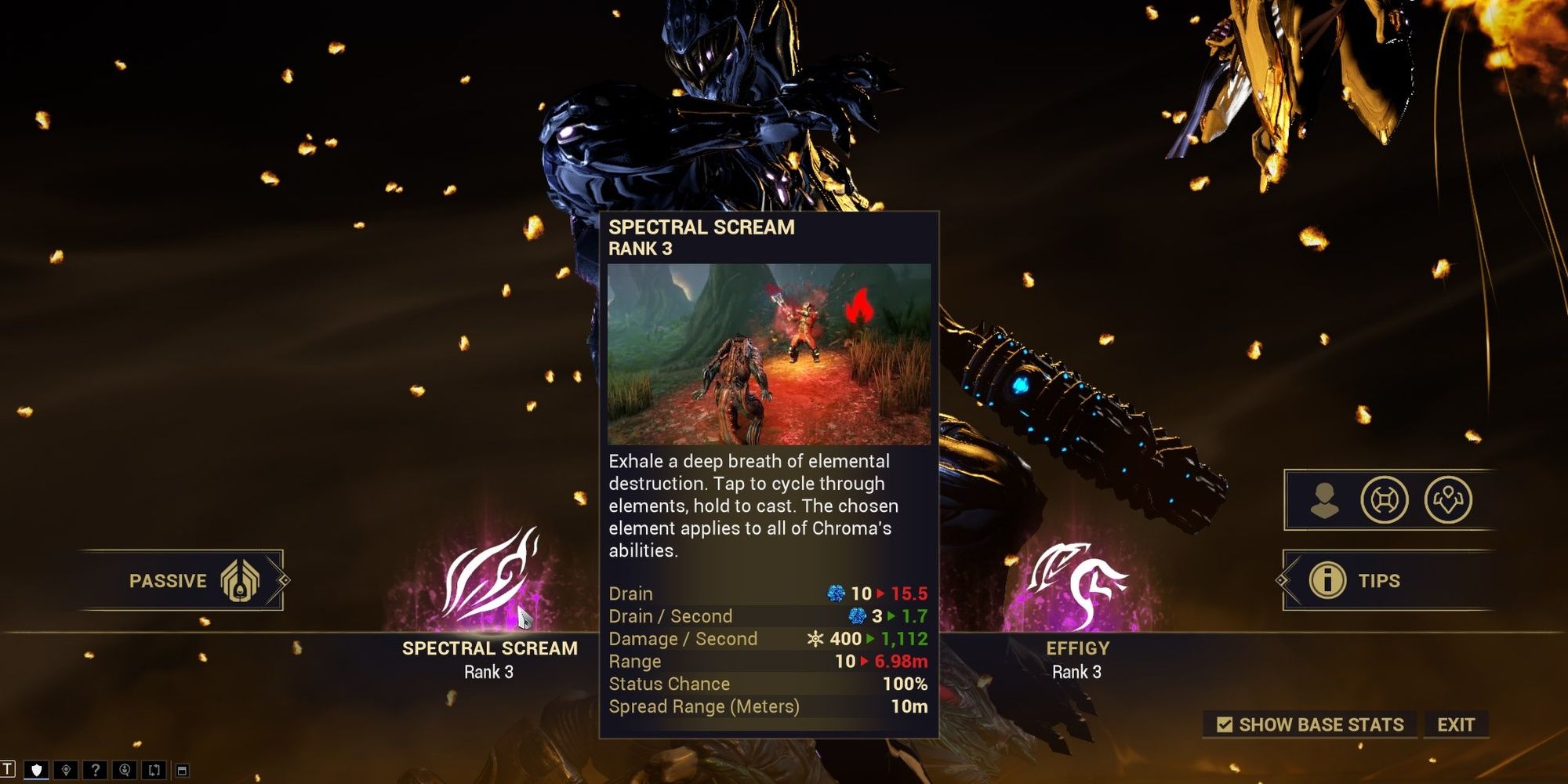 Warframe Chroma Spectral Scream