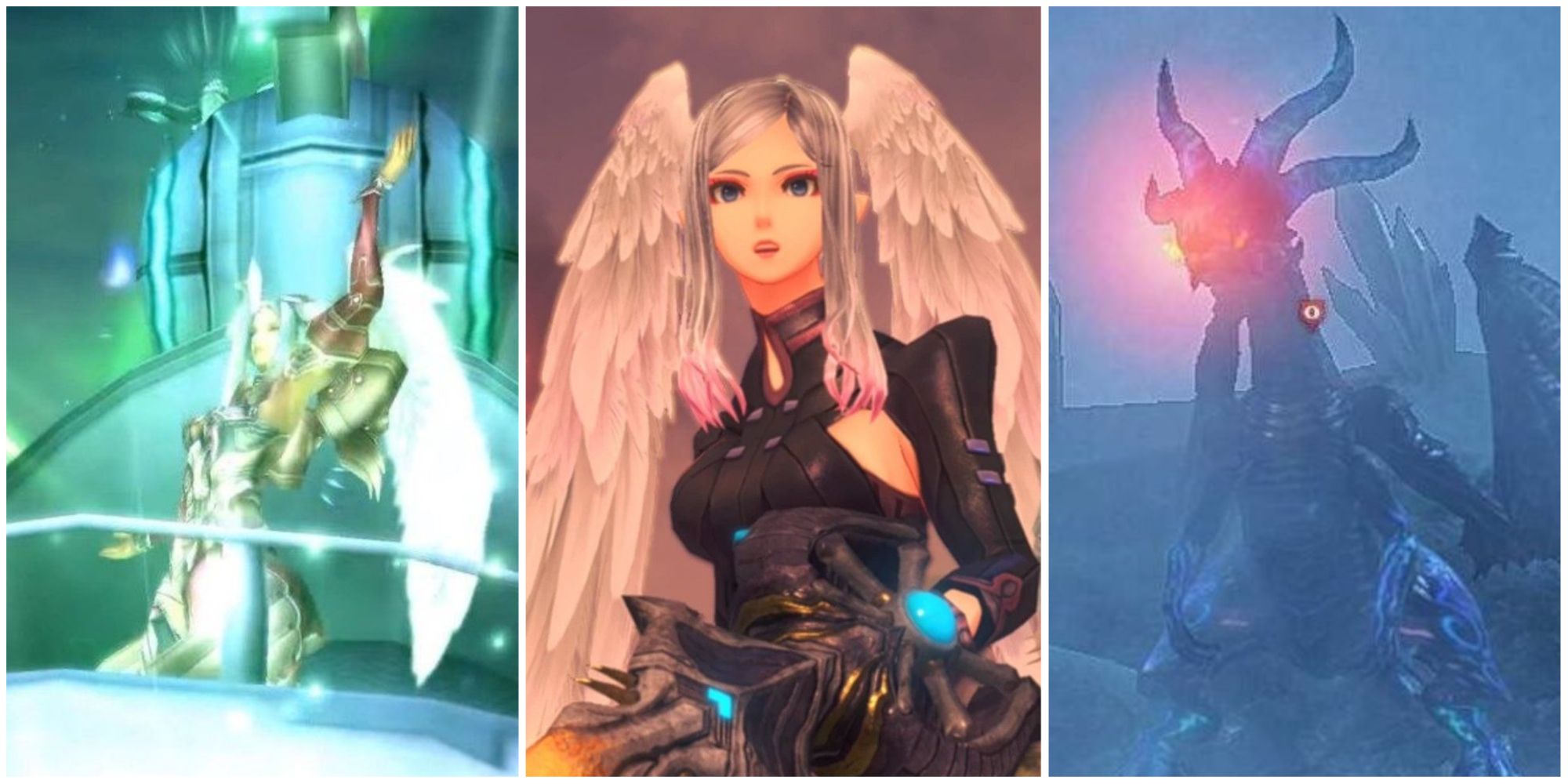 Xenoblade Chronicles Hardest Enemies Split Image of Bosses