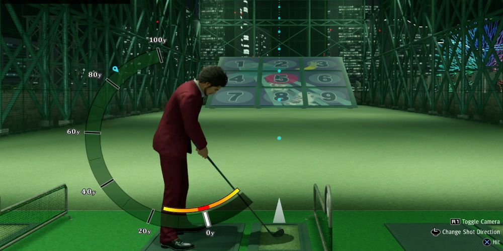 Yakuza Like A Dragon, Golf