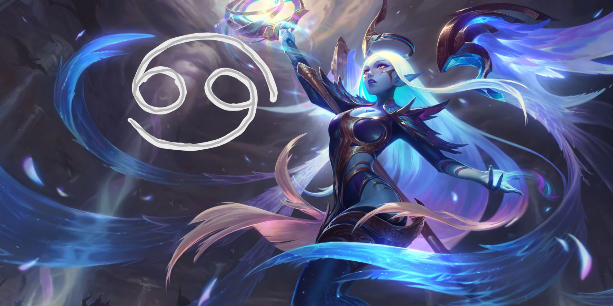 Soraka could easily be a Pisces too, but Cancer works for her as she cares deeply for the plight of humankind to lend aid