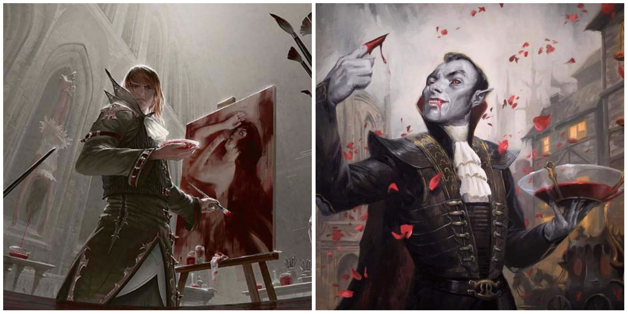 Magic Blood Artist and Bloodtithe Harvester