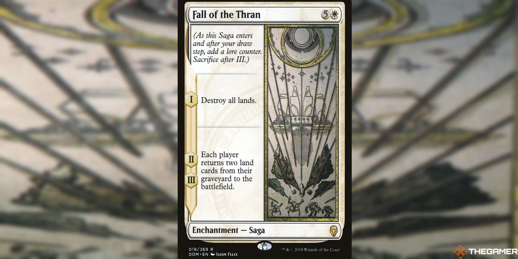 fall of the thran full card and art background