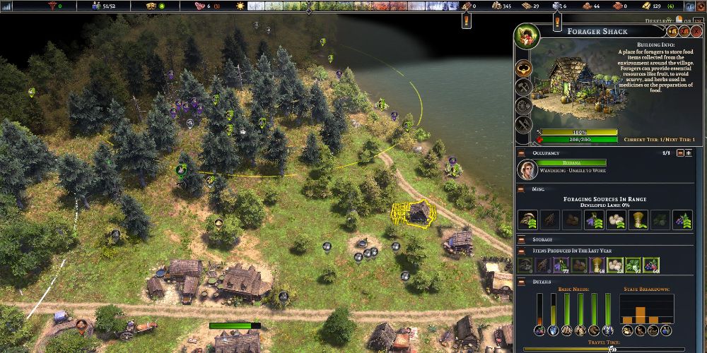 changing forage location with seasons