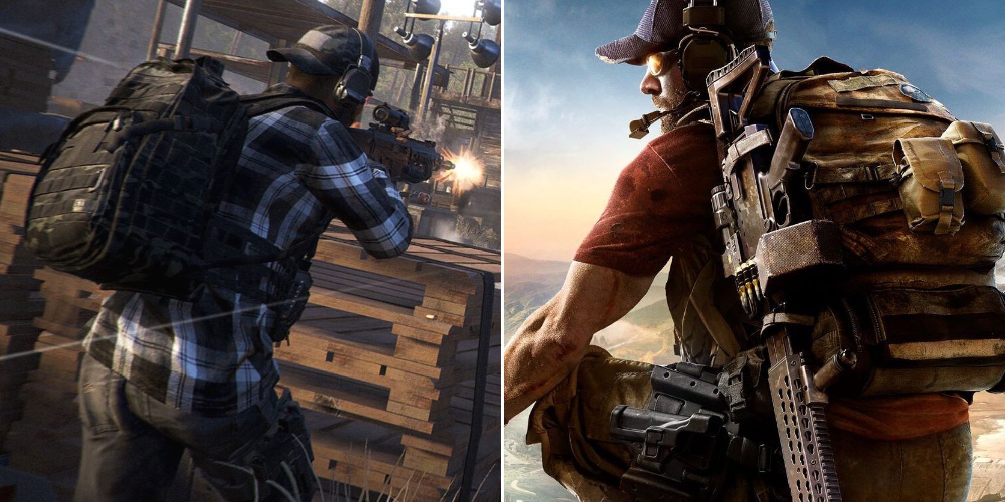Ghost Recon Wildlands screenshots split image.