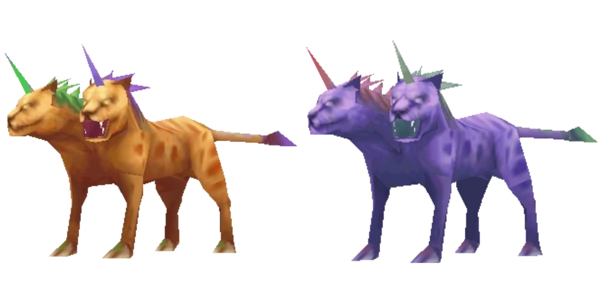 final fantasy III twin heads and twin liger
