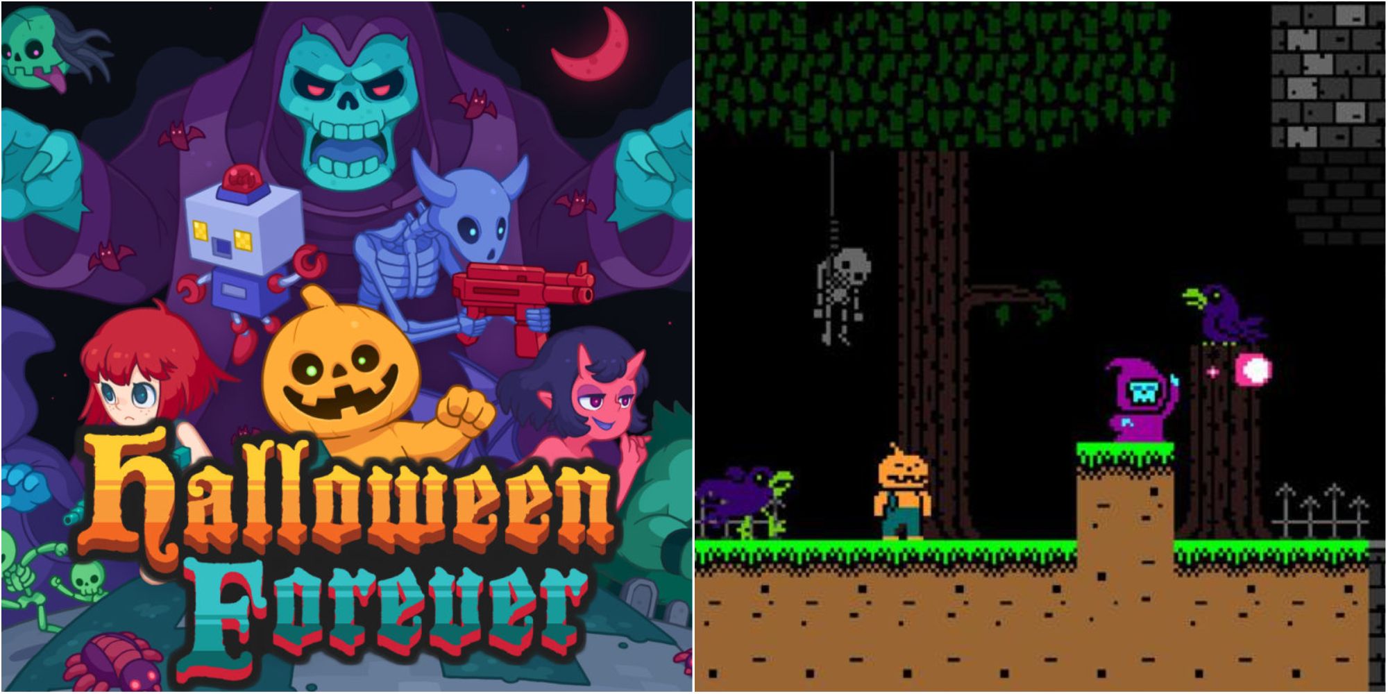 halloween forever cover & gameplay