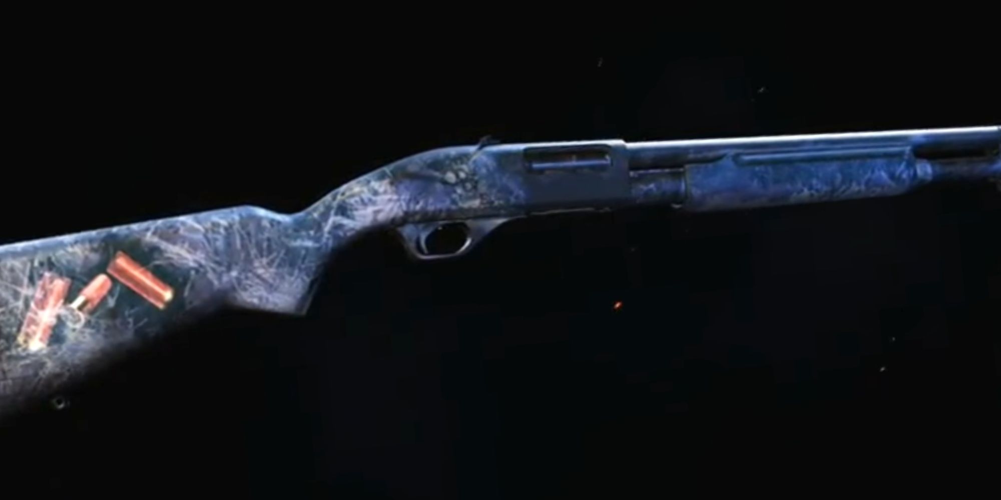 Ghost Recon Wildlands shotgun Ice Shard zoomed in.