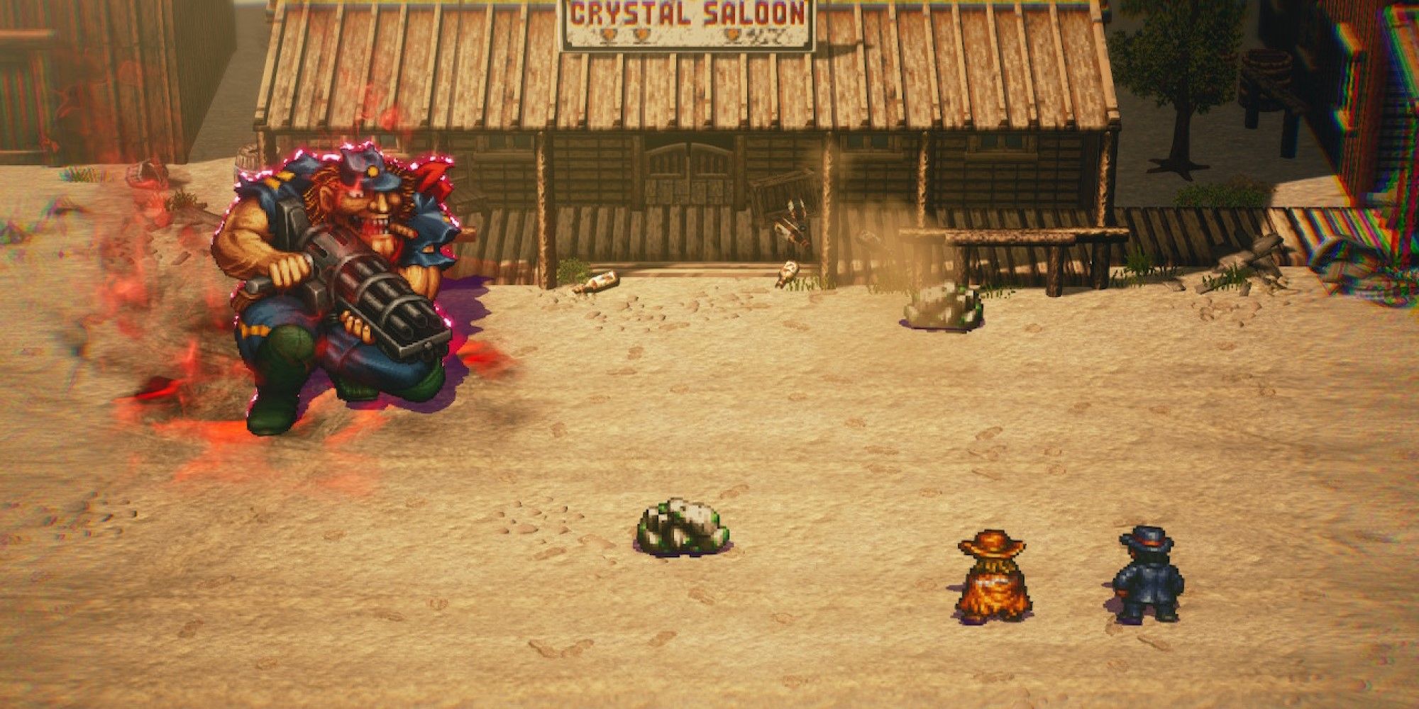 A battle in the Wild West in Live A Live