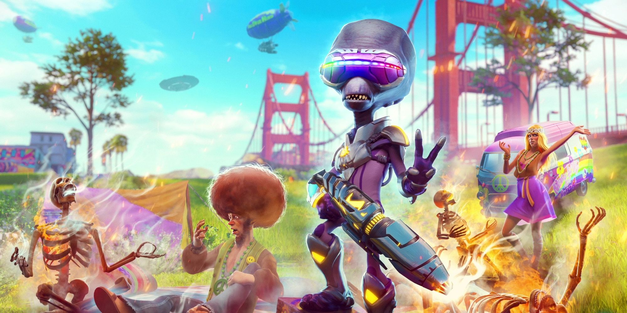 Destroy All Humans 2: Reprobed- Art From The Loading Screen