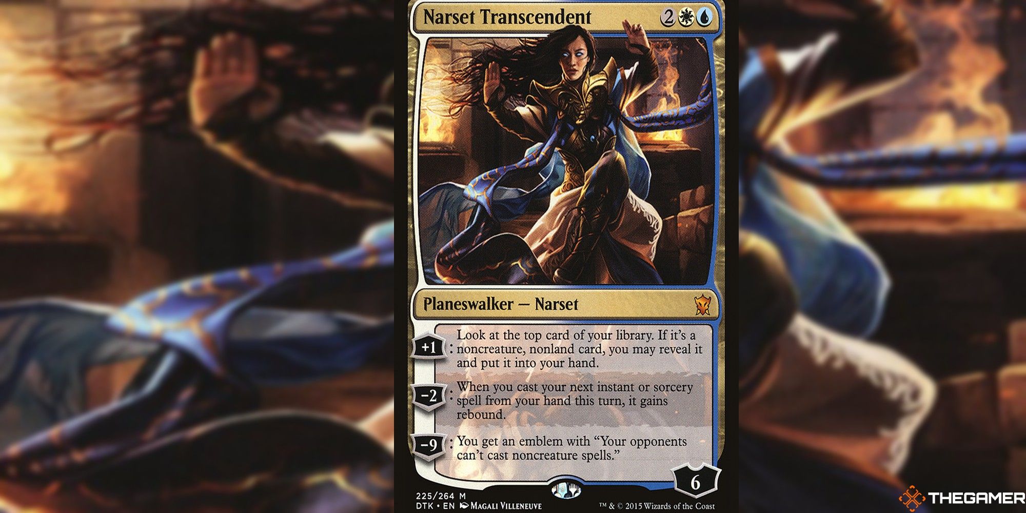 narset transcendent full card and art background