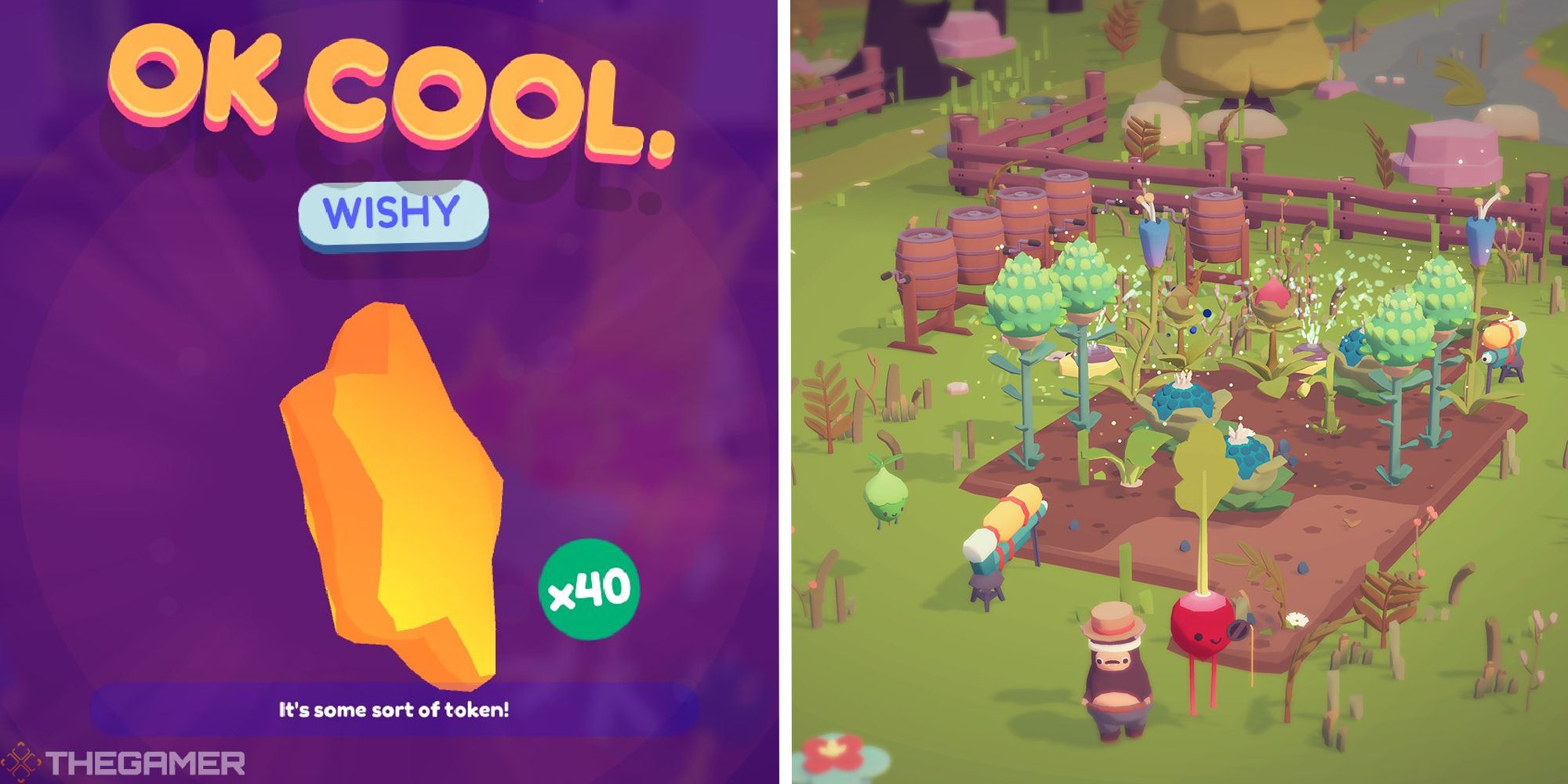 image of wishie next to image of farmland