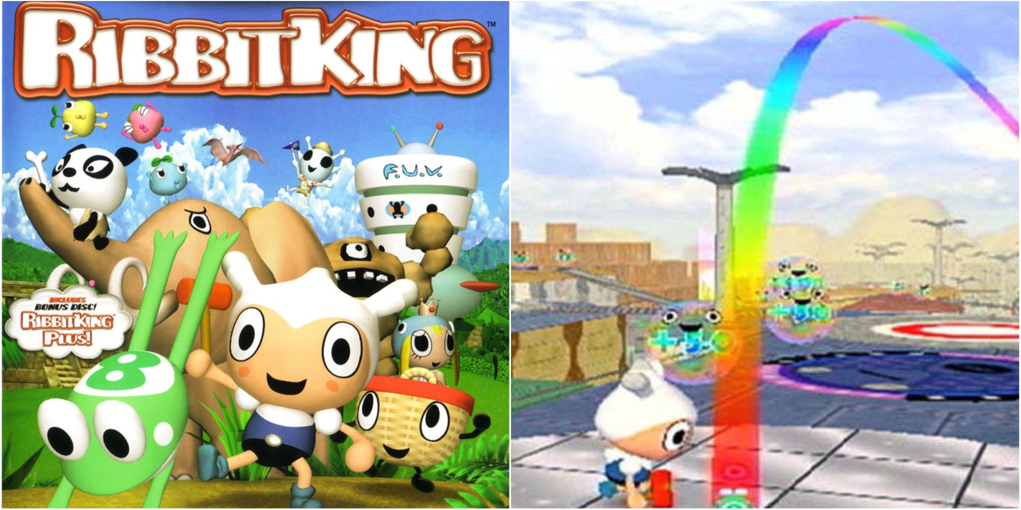 ribbit king cover & gameplay
