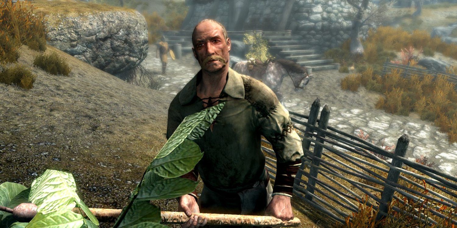 Skyrim screenshot of npc Lemkil.