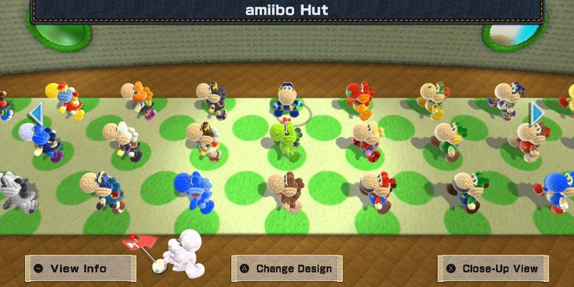 yoshis woolly world amiibo costumes
