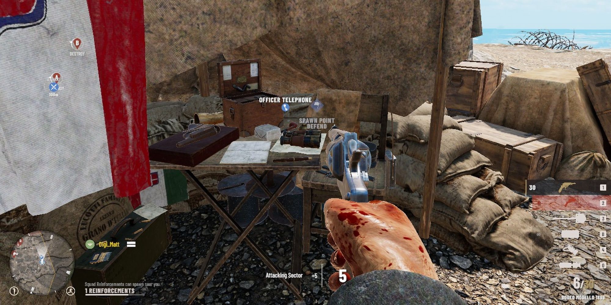 Isonzo: The Officers Call-In Command Post