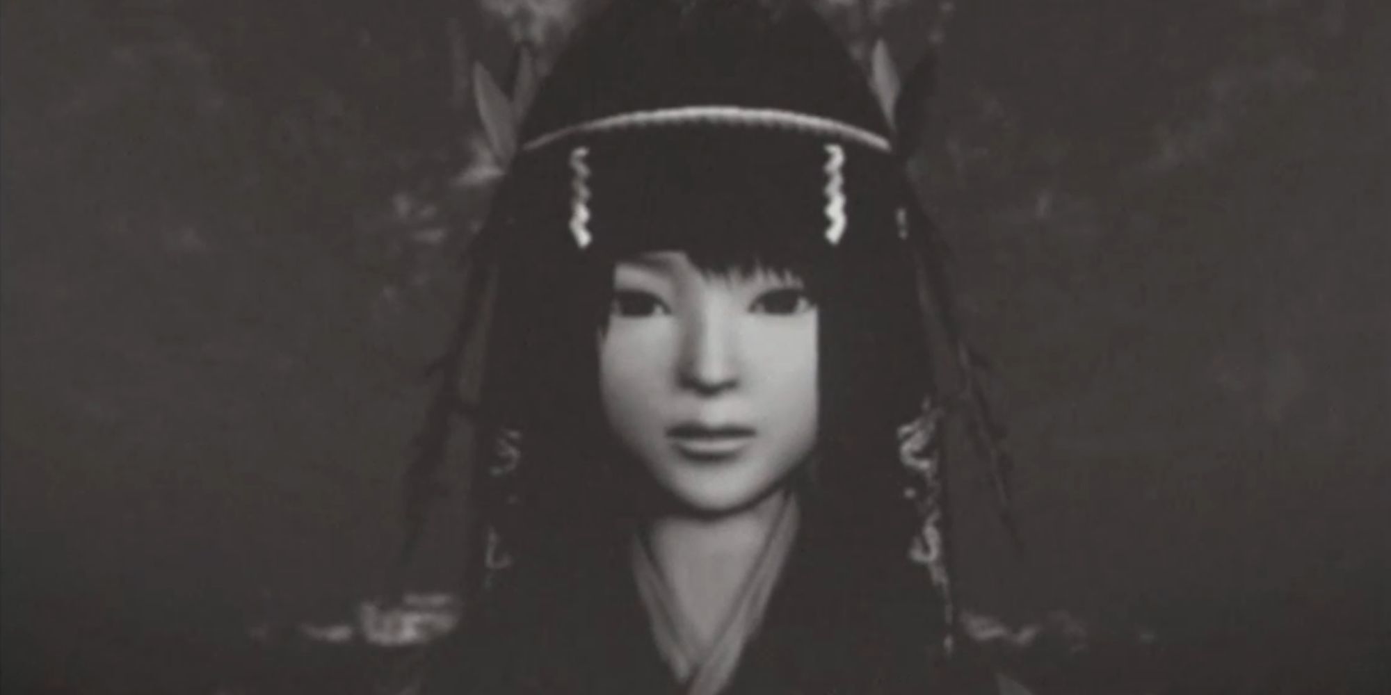 Sakuya Haibara in her ritual clothing 