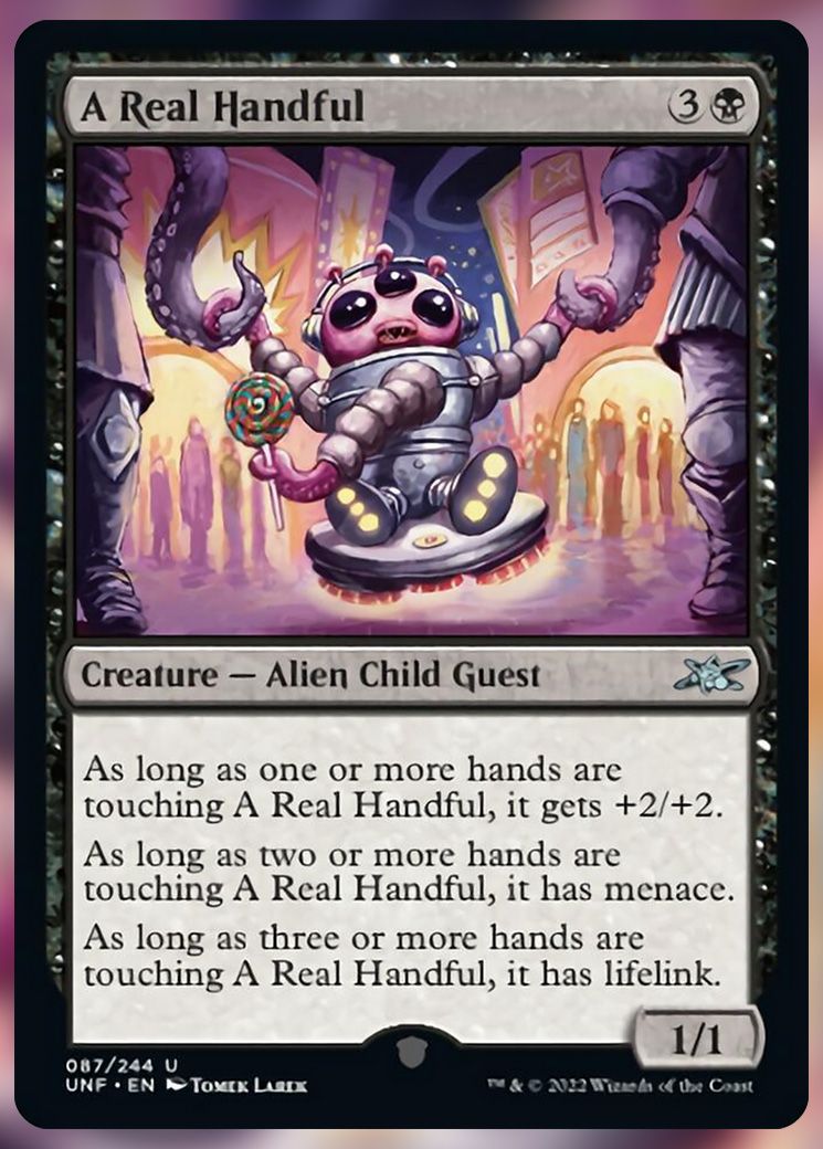 A Real Handful