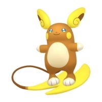 Alolan Raichu from Pokemon