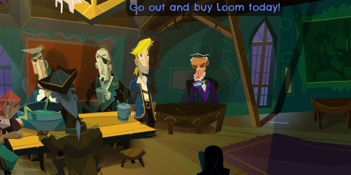 Ask me abot Loom guy in Return to Monkey Island