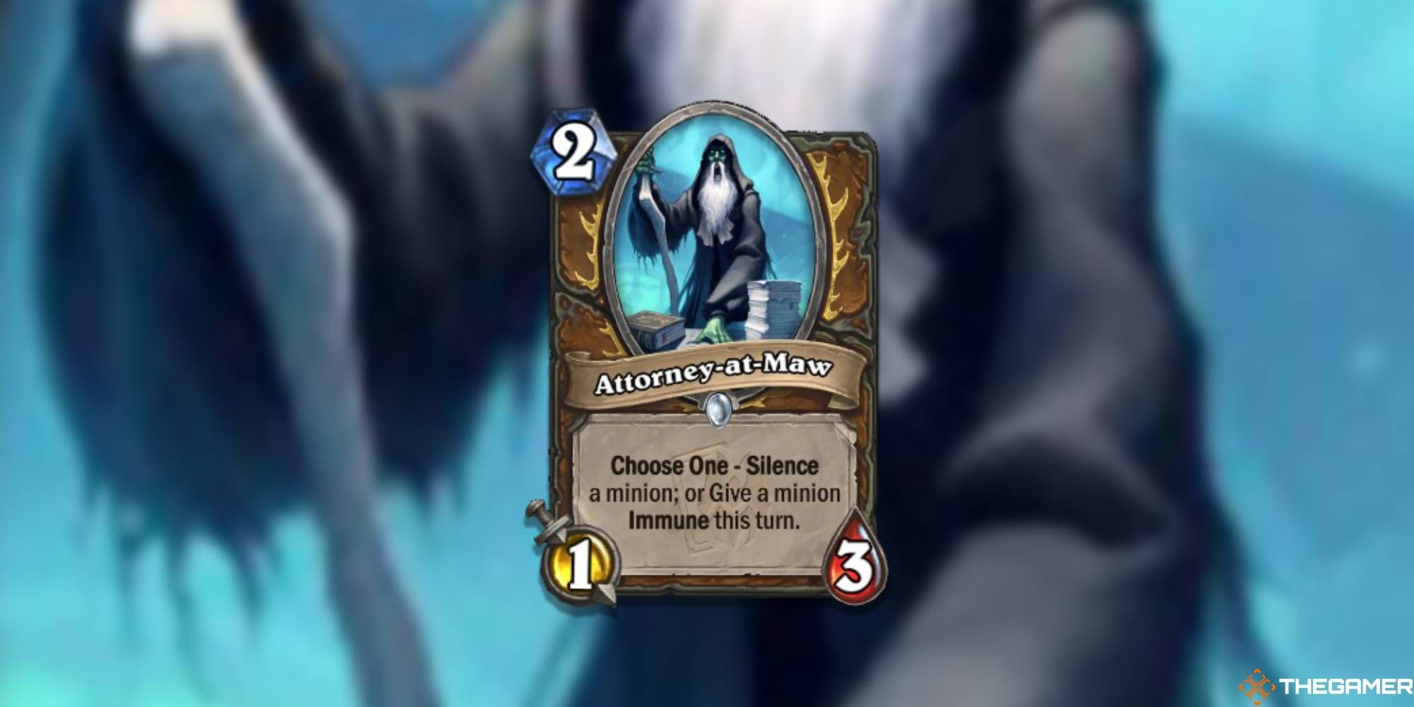 Attorney-At-Maw Hearthstone Druid Card