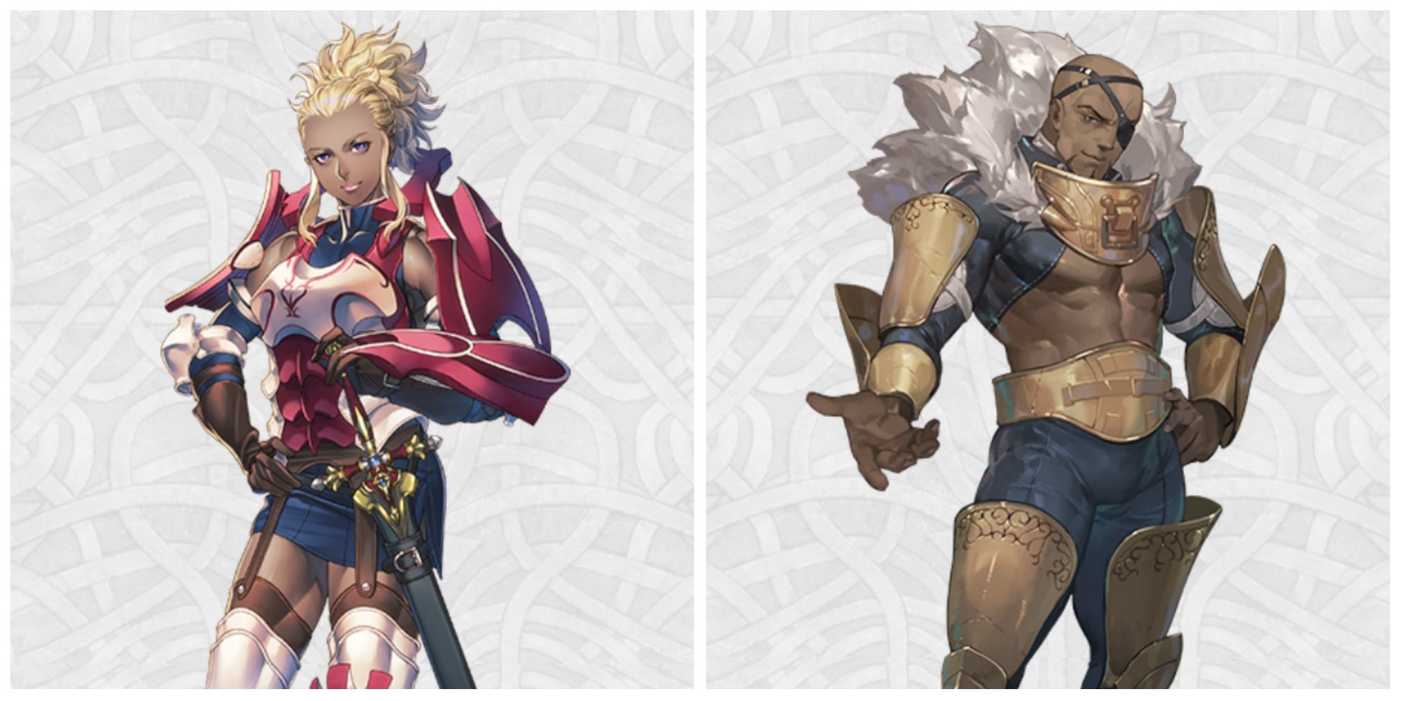 Basilio and Flavia from Fire Emblem Awakening/ Fire Emblem Heroes