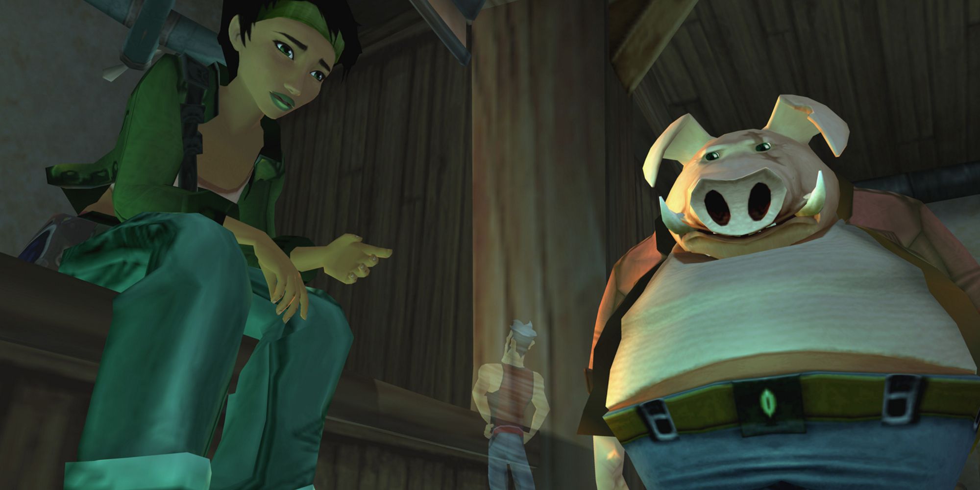 Jade and Pey'j in Beyond Good & Evil
