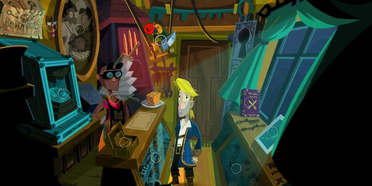 Can't Use Knife on Bird in Return to Monkey Island