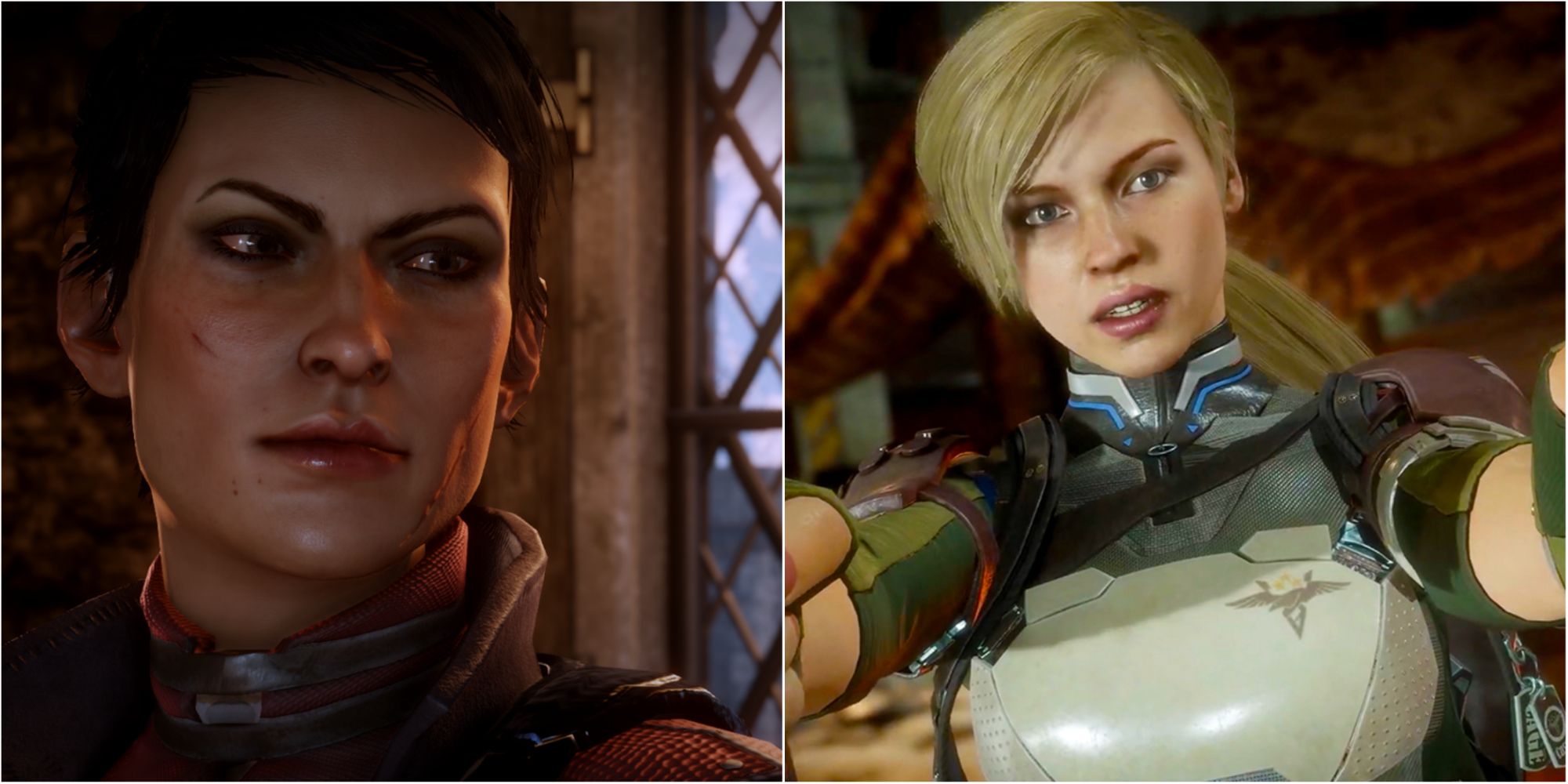 Dragon Age Inquisition Cassandra And Mortal Kombat Cassie Cage