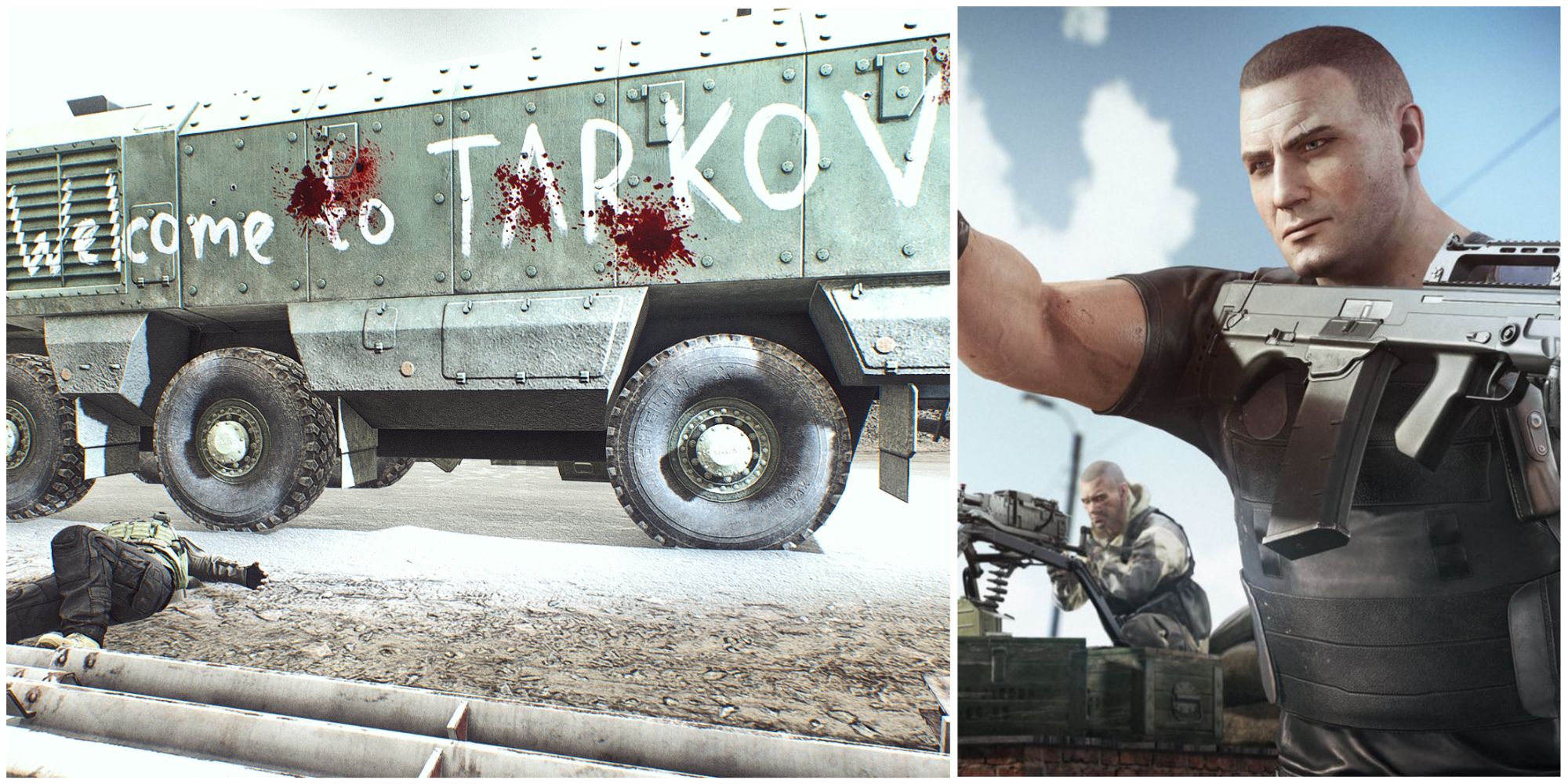 Armored Van and Glukhar Boss from Escape From Tarkov