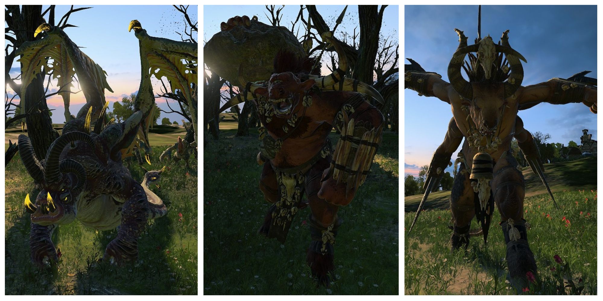 Total War: Warhammer 3 - Jabberslyth, Cygore And Ghorgon