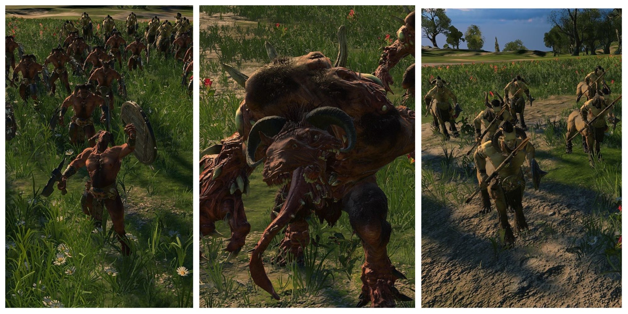 Total War: Warhammer 3 - Gors, Chaos Spawn And Centigors