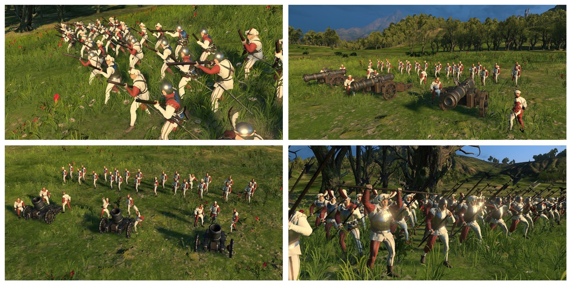 Total War: Warhammer 3 - Riflemen, Cannons, Mortars And Halberdiers