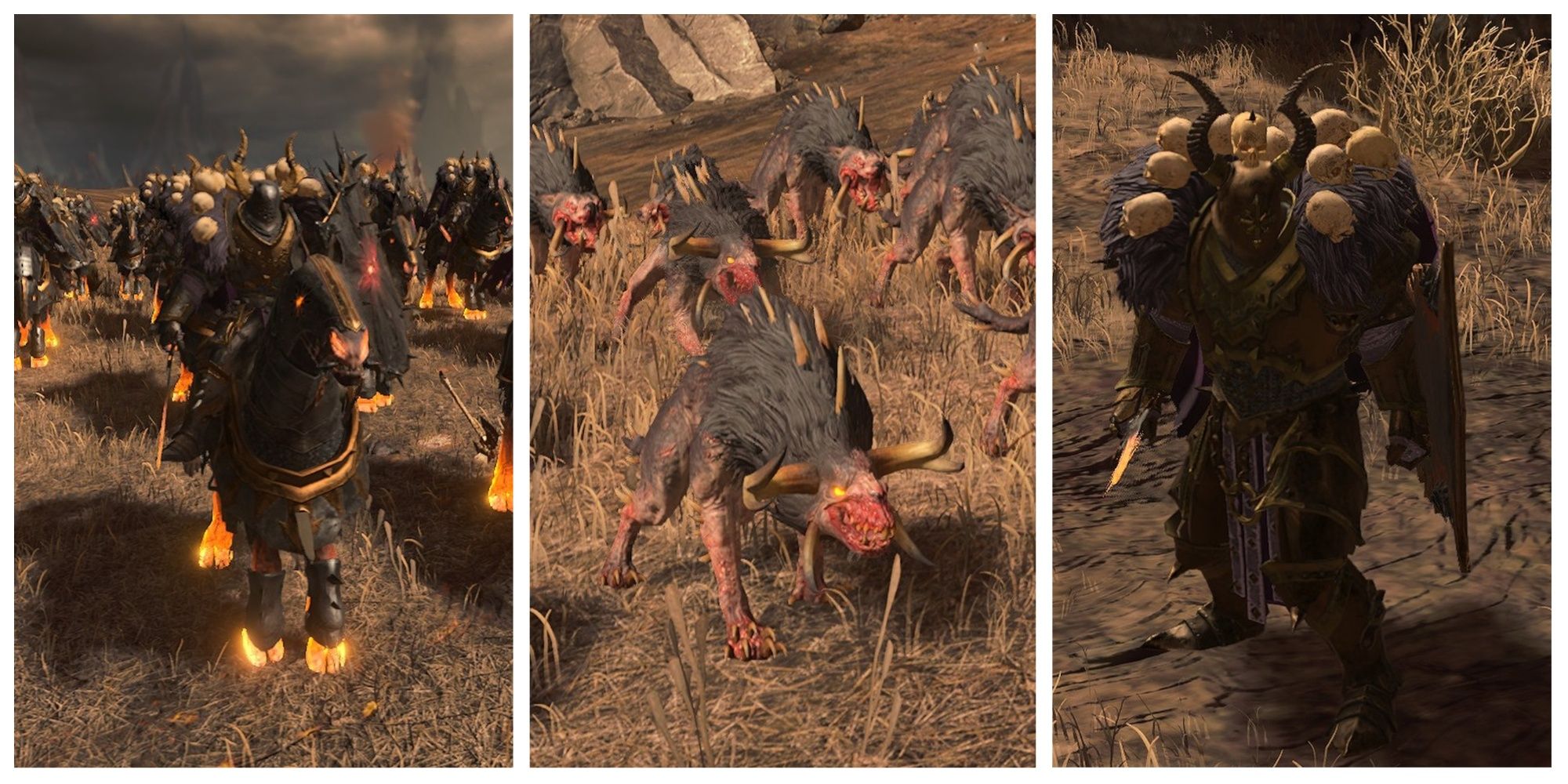 Total War: Warhammer 3 - Chaos Knights, Warhounds And Aspiring Champions