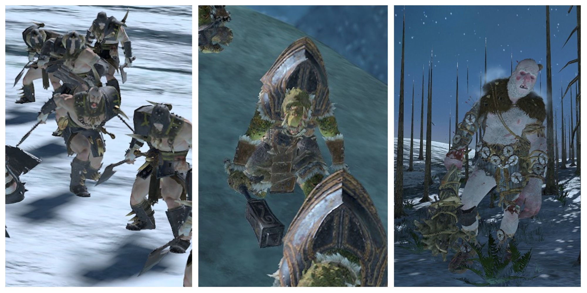 Total War: Warhammer 3 - Marauder Huntsmen, Fimir And Norsca Giant