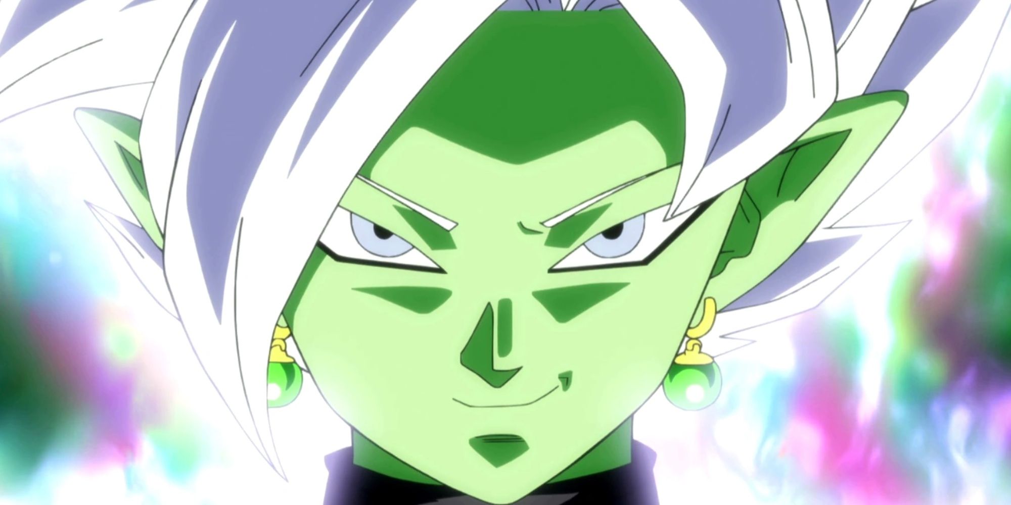 DBZ Dokkan Best Extreme Units Fusion Zamasu smiles wickedly.