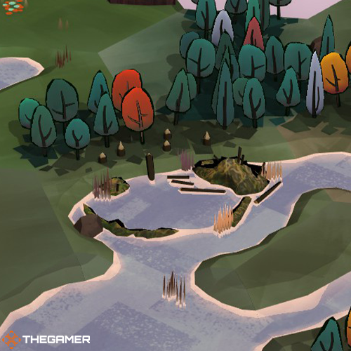 Dorfromantik - beaver lodge tile