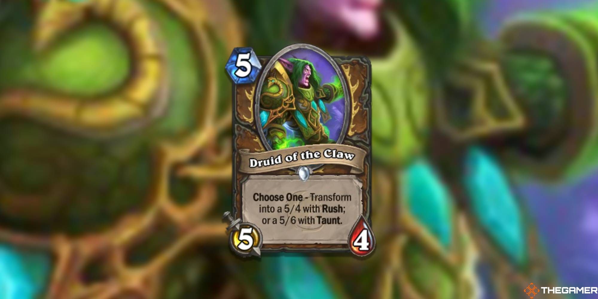 Druid of the Claw Hearthstone Druic Card