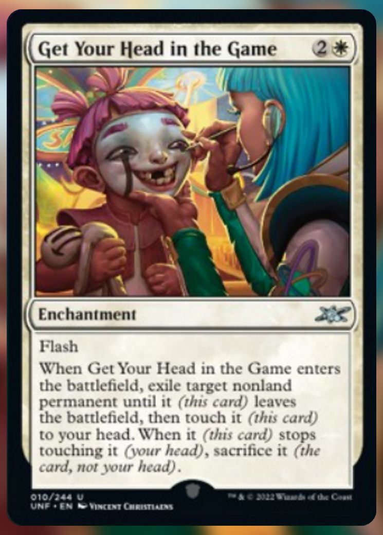 Get Your Head In The Game