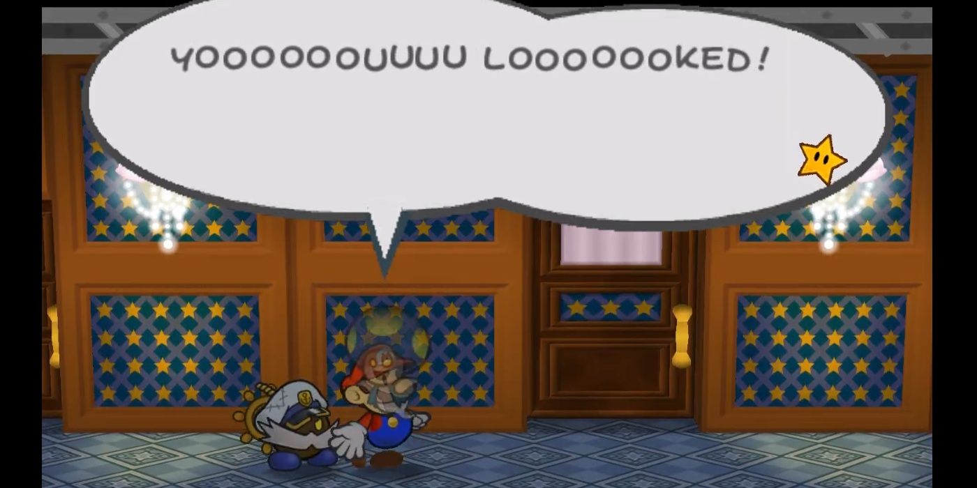 Ghost punishment in Paper Mario: The Thousand-Year Door
