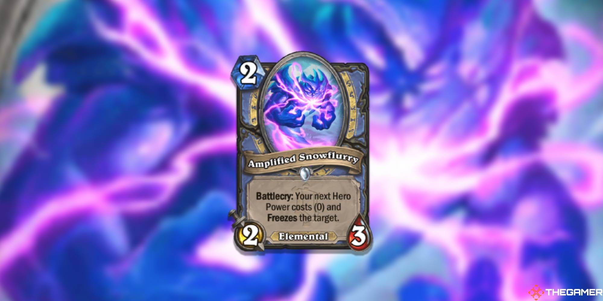 Hearthstone-Standard-Most-Played-Amplified-Snowflurry Hero Power
