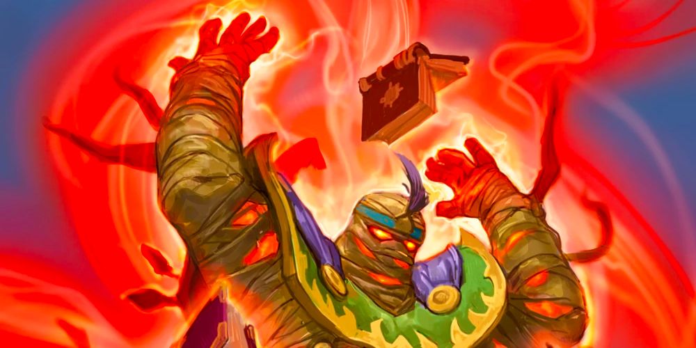 Imp King Rafaam Infused Card Art Elden Ring