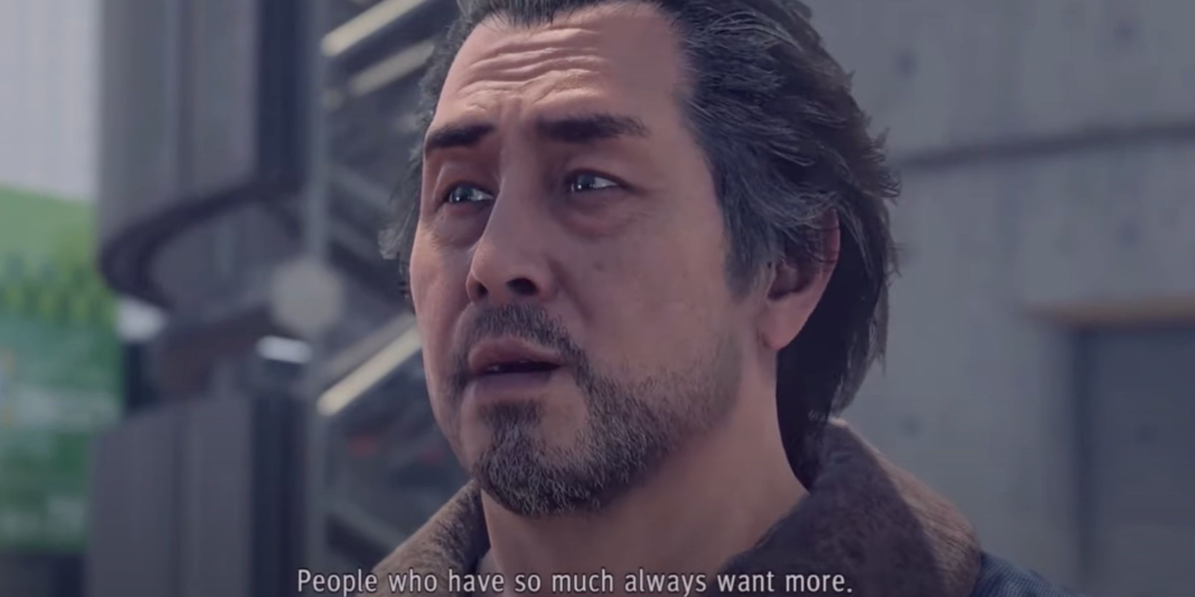 Yakuza LaD Best Quotes Always Want More. Adachi confronts the crooked commissioner.