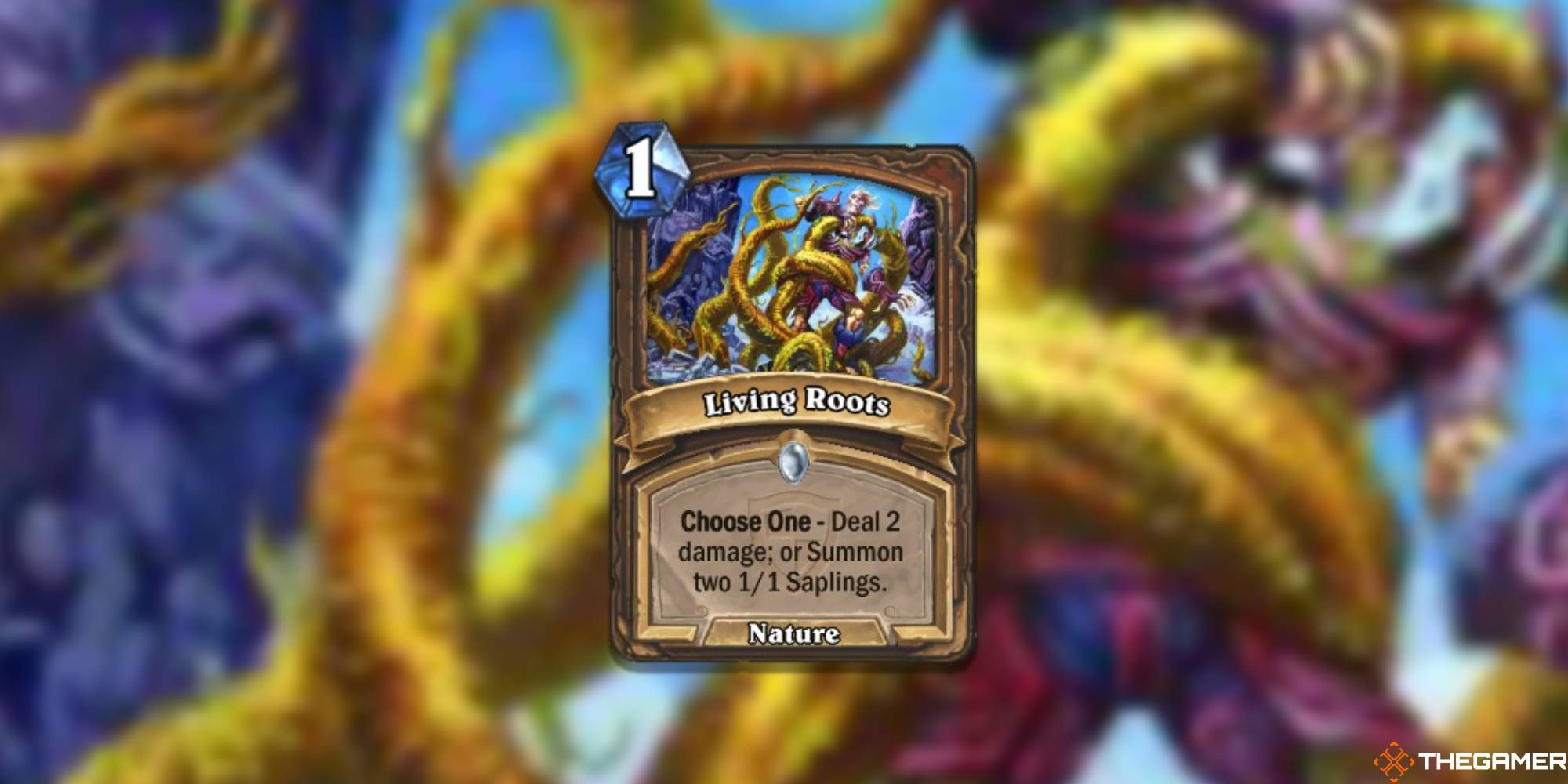 Living Roots Hearthstone Druid Card